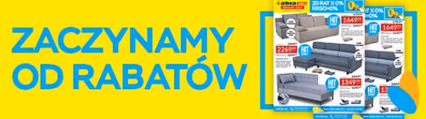 Sprawdź nowe okazje w gazetce Abra Meble!